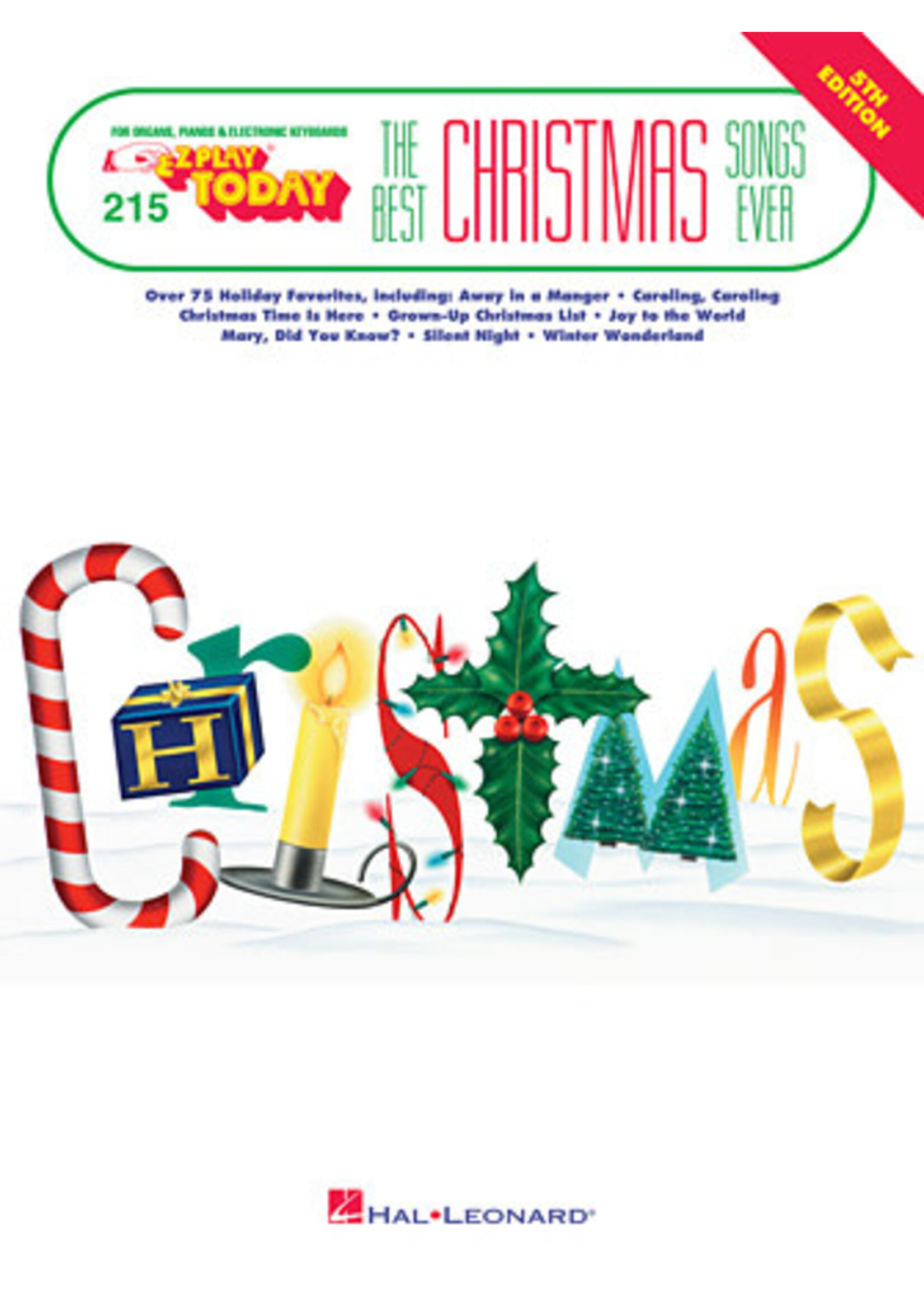 Hal Leonard EZ Play 215 - Best Christmas Songs Ever
