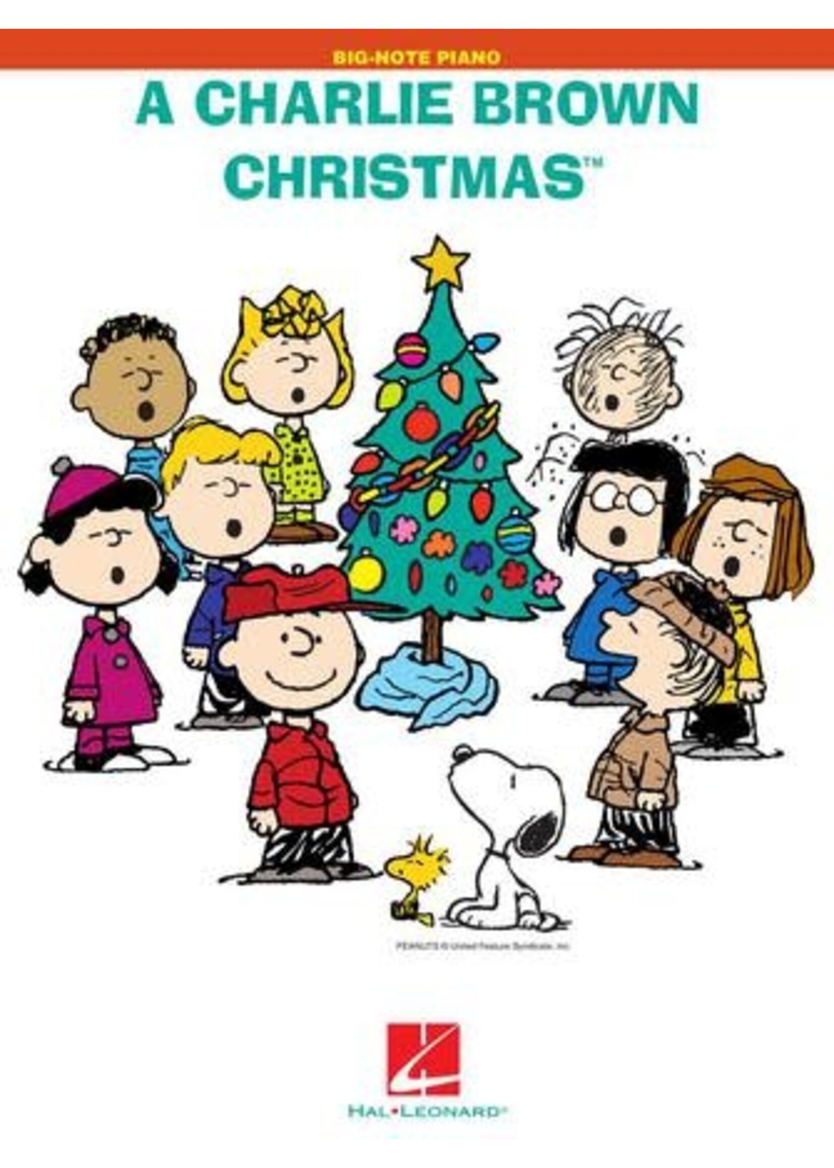 Hal Leonard A Charlie Brown Christmas Big Note Piano