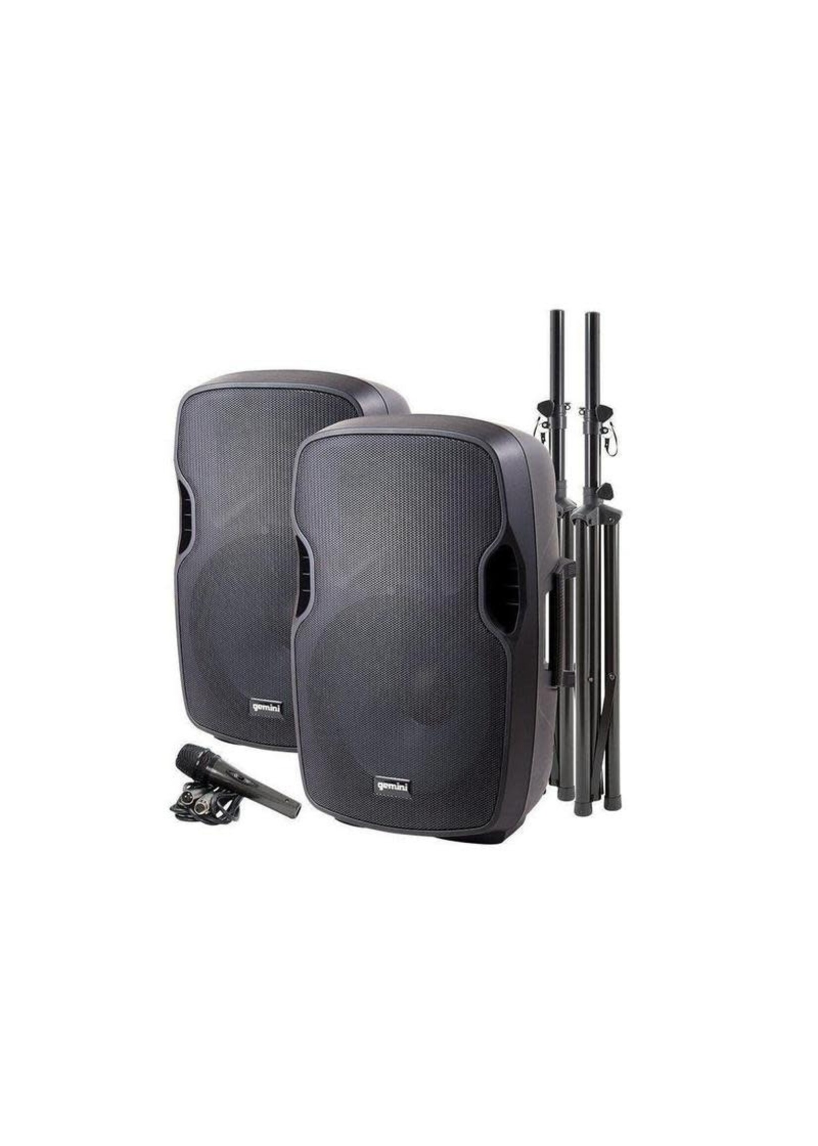 Gemini Gemini Dual Speaker PA Package w/Stands