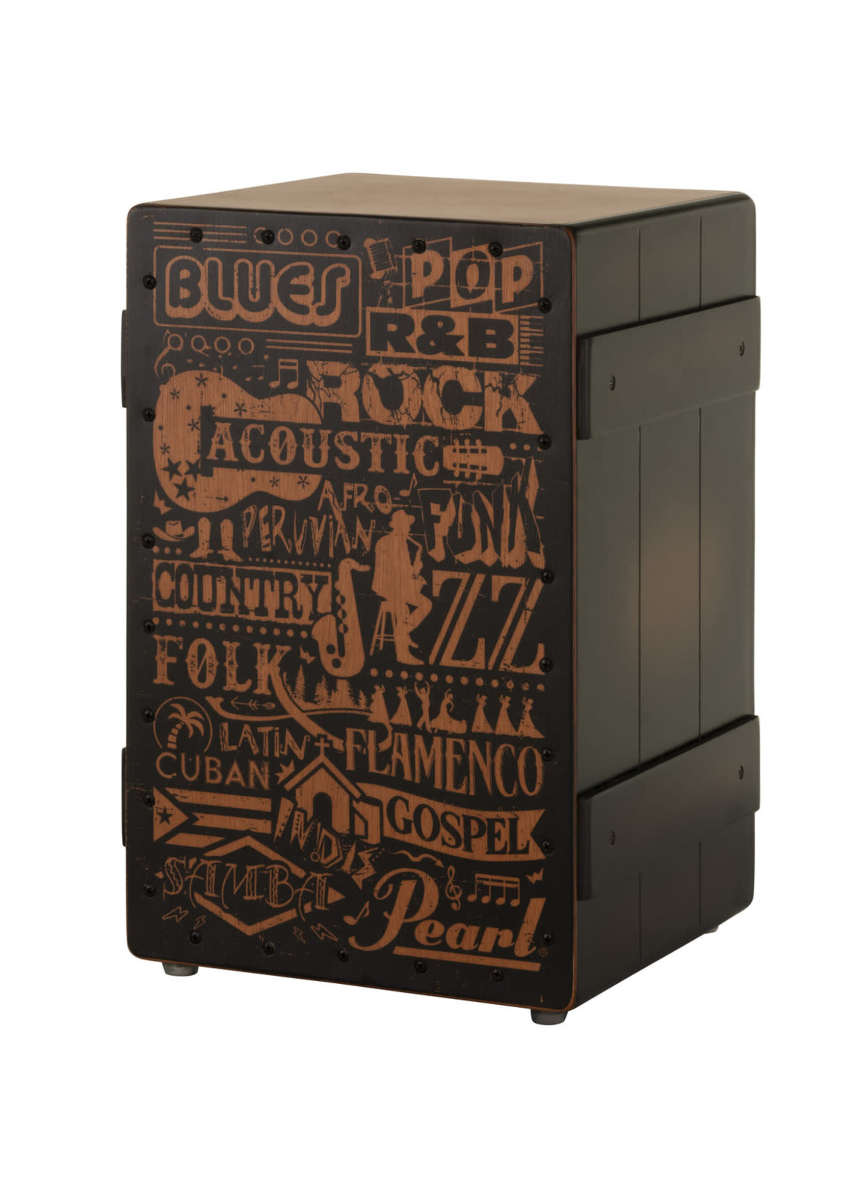 Pearl Pearl Primero Series Cajon Music Genre Graphic PBC-124B
