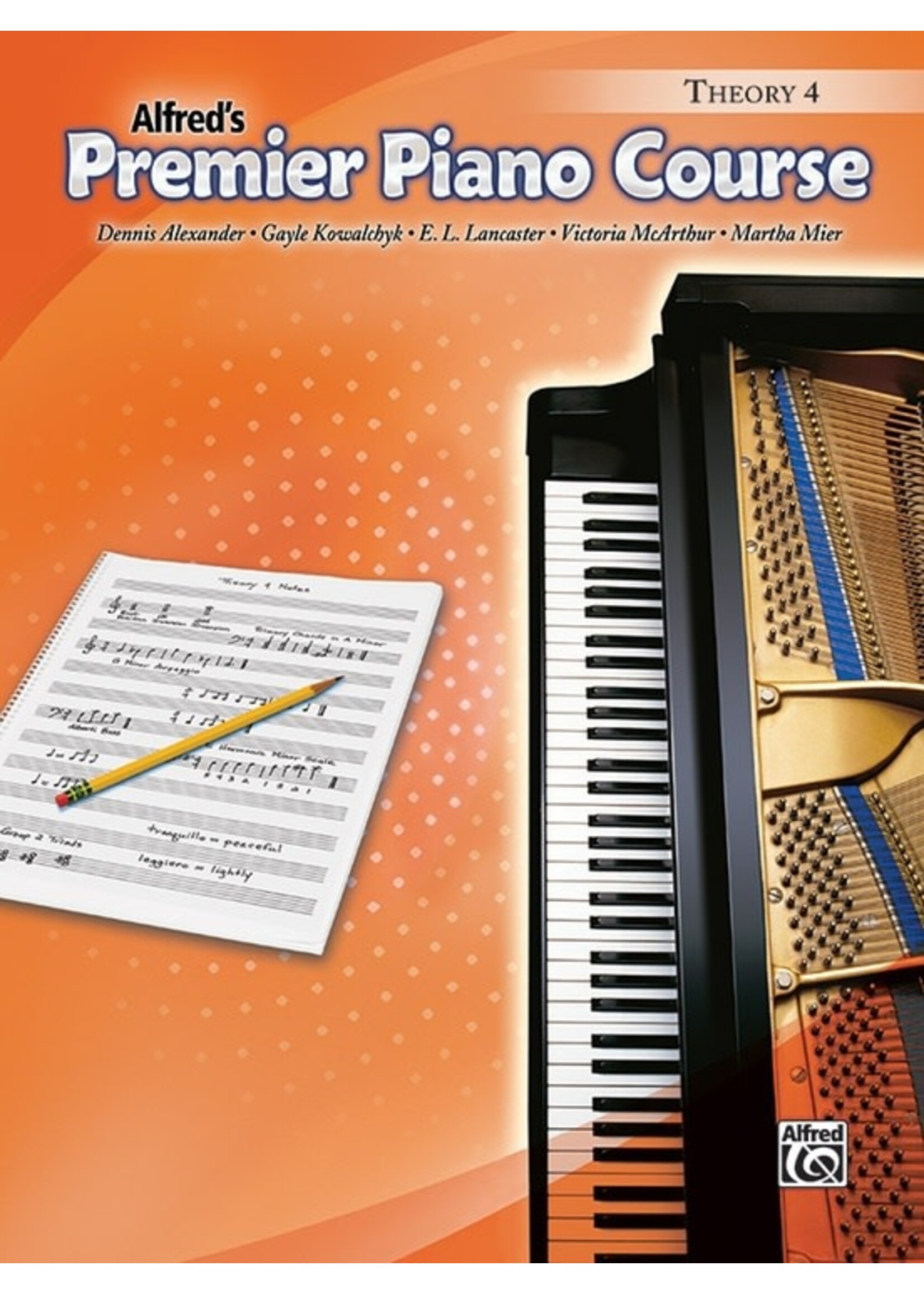 Alfred Alfred's Premier Piano Course Theory 4