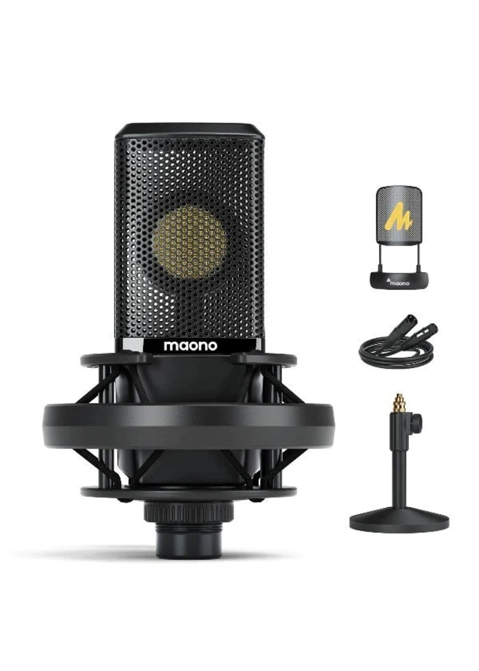 Maono Maono Microphone Set Condenser XLR w/Desktop Stand