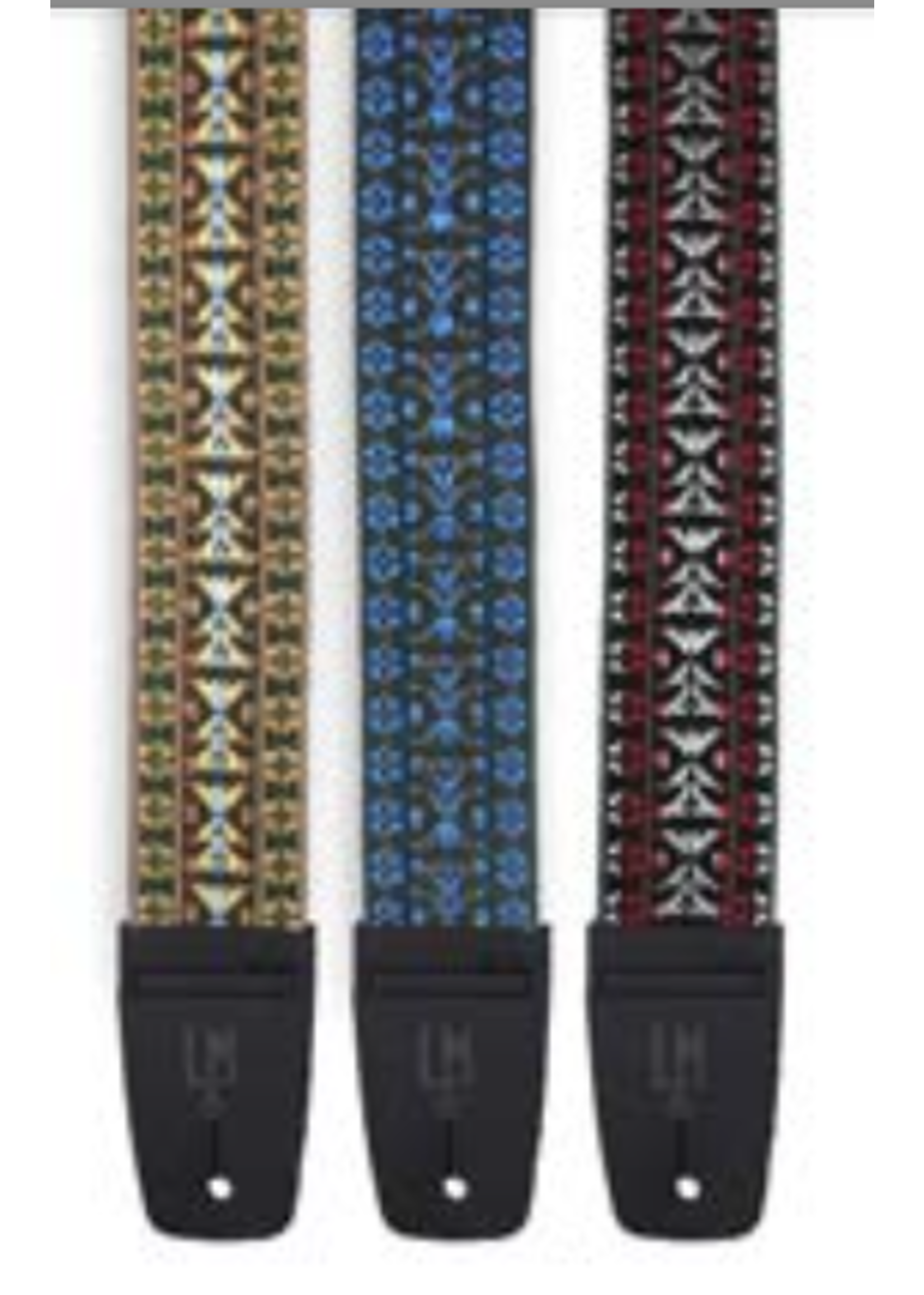 LM Guitar Straps LM Guitar Strap Basic Series Hootenanny Poly PS-3H