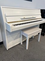 Yamaha Pre-owned Yamaha Upright Piano C108 White