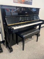 Hyundai Pre-owned Hyundai Upright Piano U832 Polished Ebony