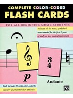 Yamaha Alfred's Complete Color-Coded Flash Cards
