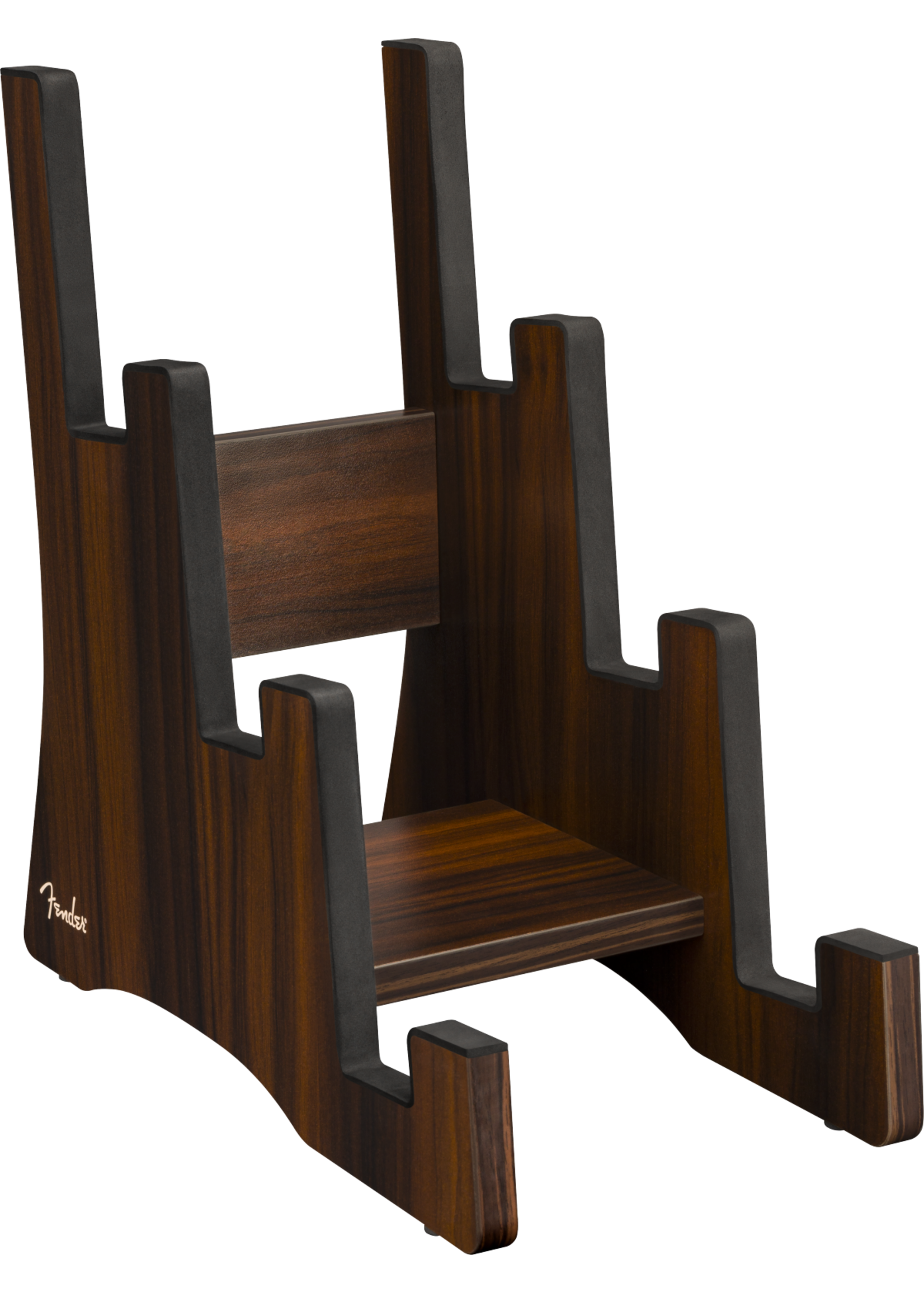 Fender Fender Deluxe Wooden 3-Tier Guitar Stand