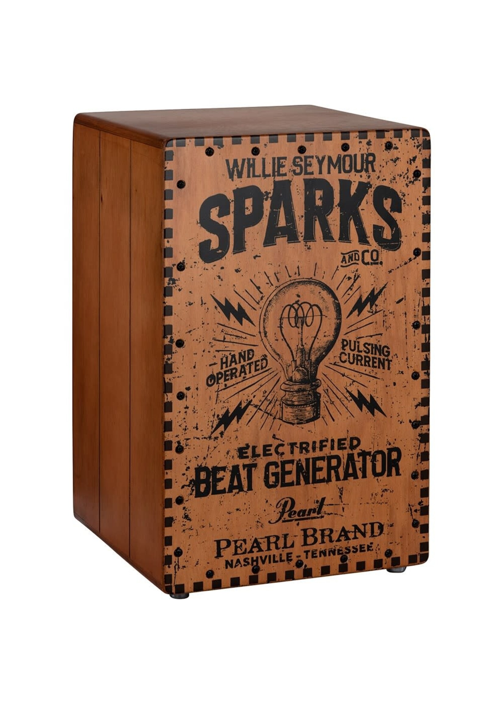 Pearl Pearl Electronic Cajon Willie Seymour Sparks