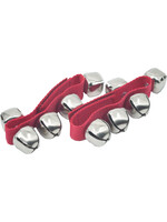 Mano Percussion Mano Percussion Wrist Bells - Red (pair)