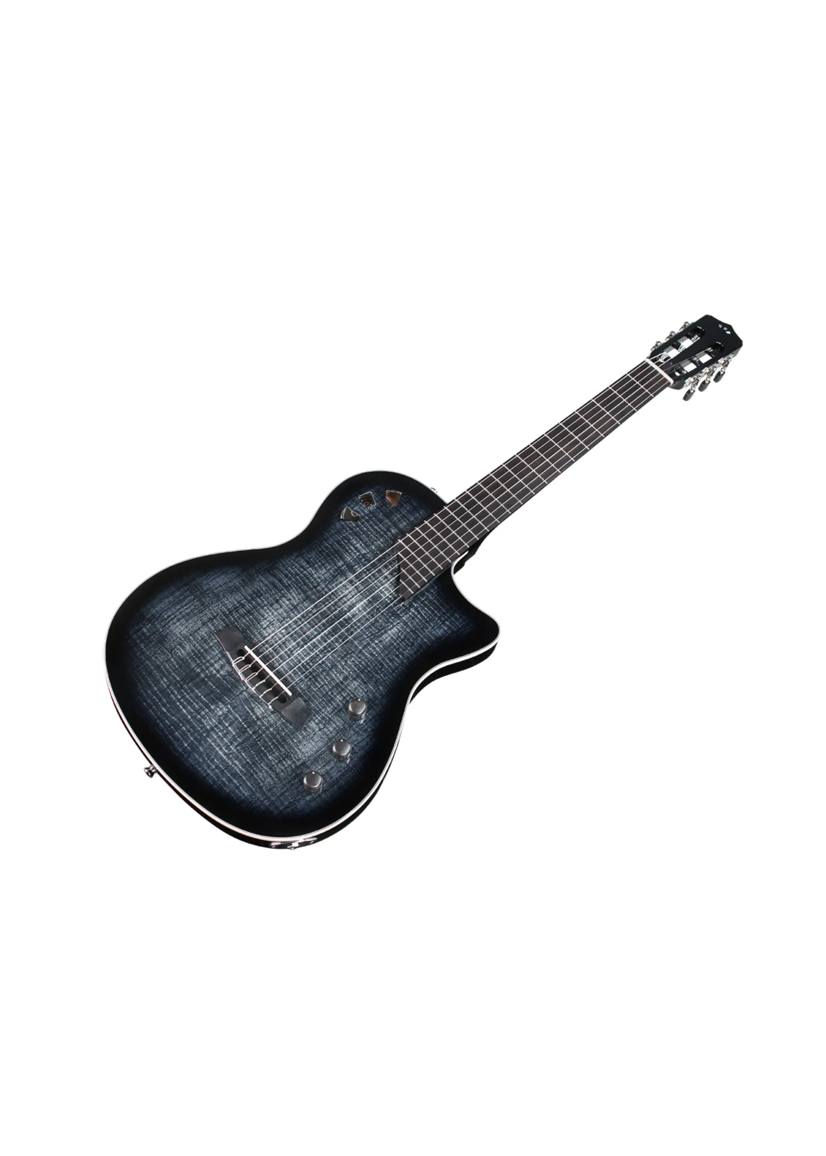 Cordoba Cordoba Nylon Stage Black Burst Chambered Cutaway Electric