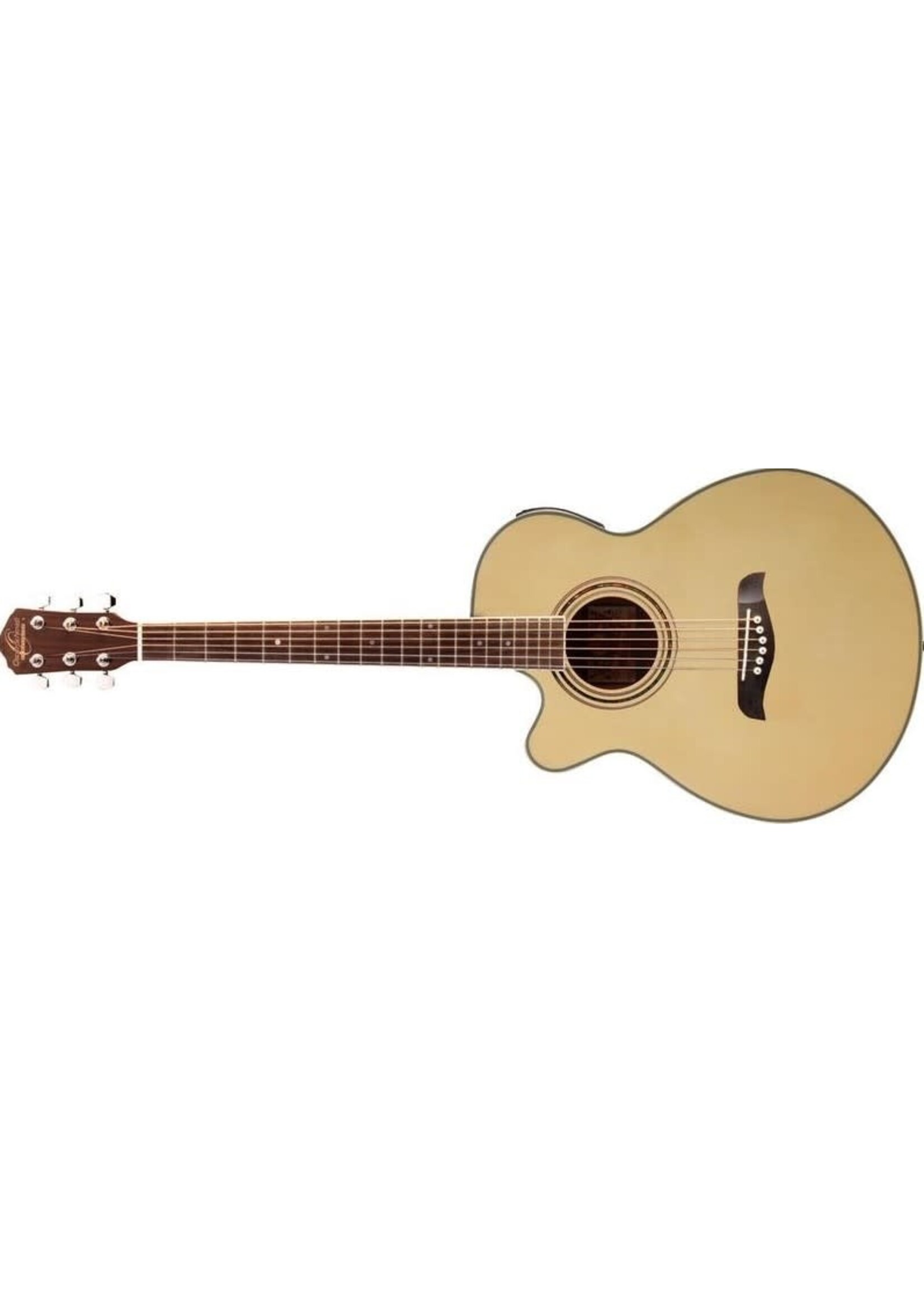 Oscar Schmidt Oscar Schmidt Acoustic Electric Concert Left Hand  Natural OG10CENLH-A