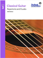 RCM RCM Classical Guitar Repertoire and Etudes 3
