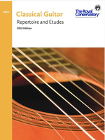 RCM RCM Classical Guitar Repertoire and Etudes Preparatory