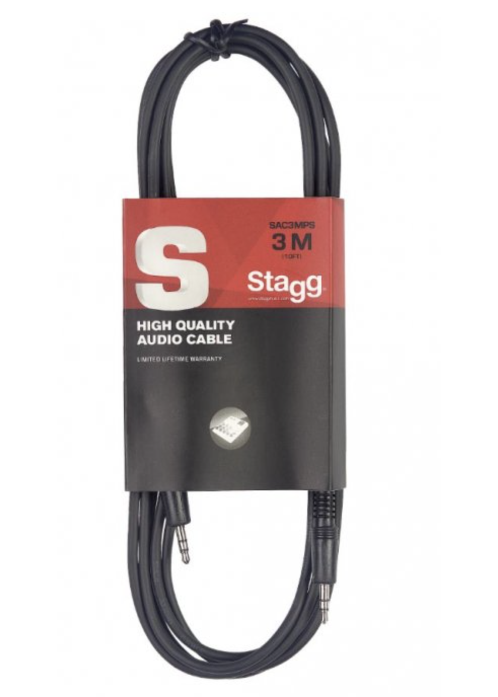 Stagg Stagg Audio Mini Stereo Cable 1/8" to 1/8"