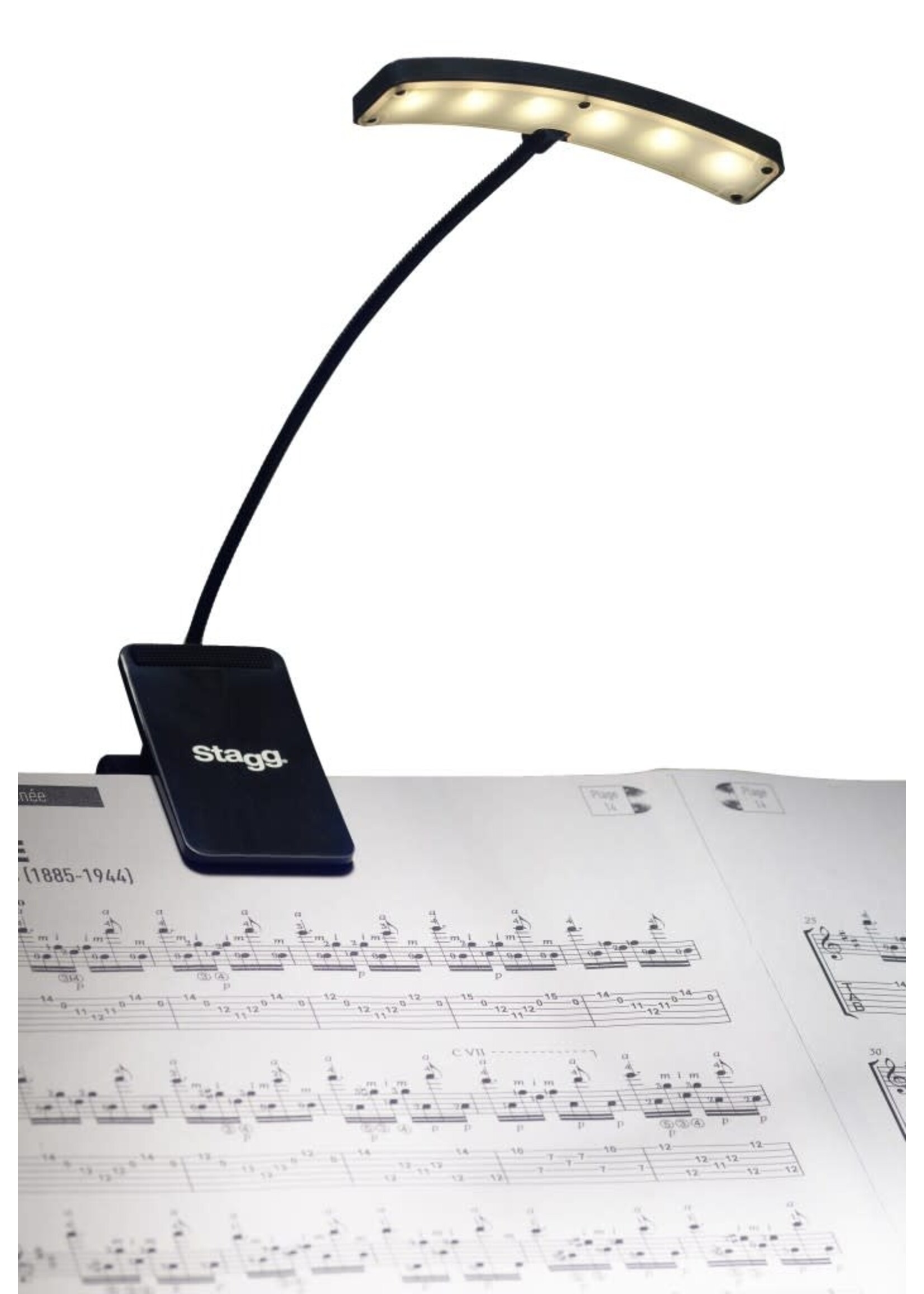 Stagg Stagg Clip-on LED Light for Music Stand - Large MUS-LED 6