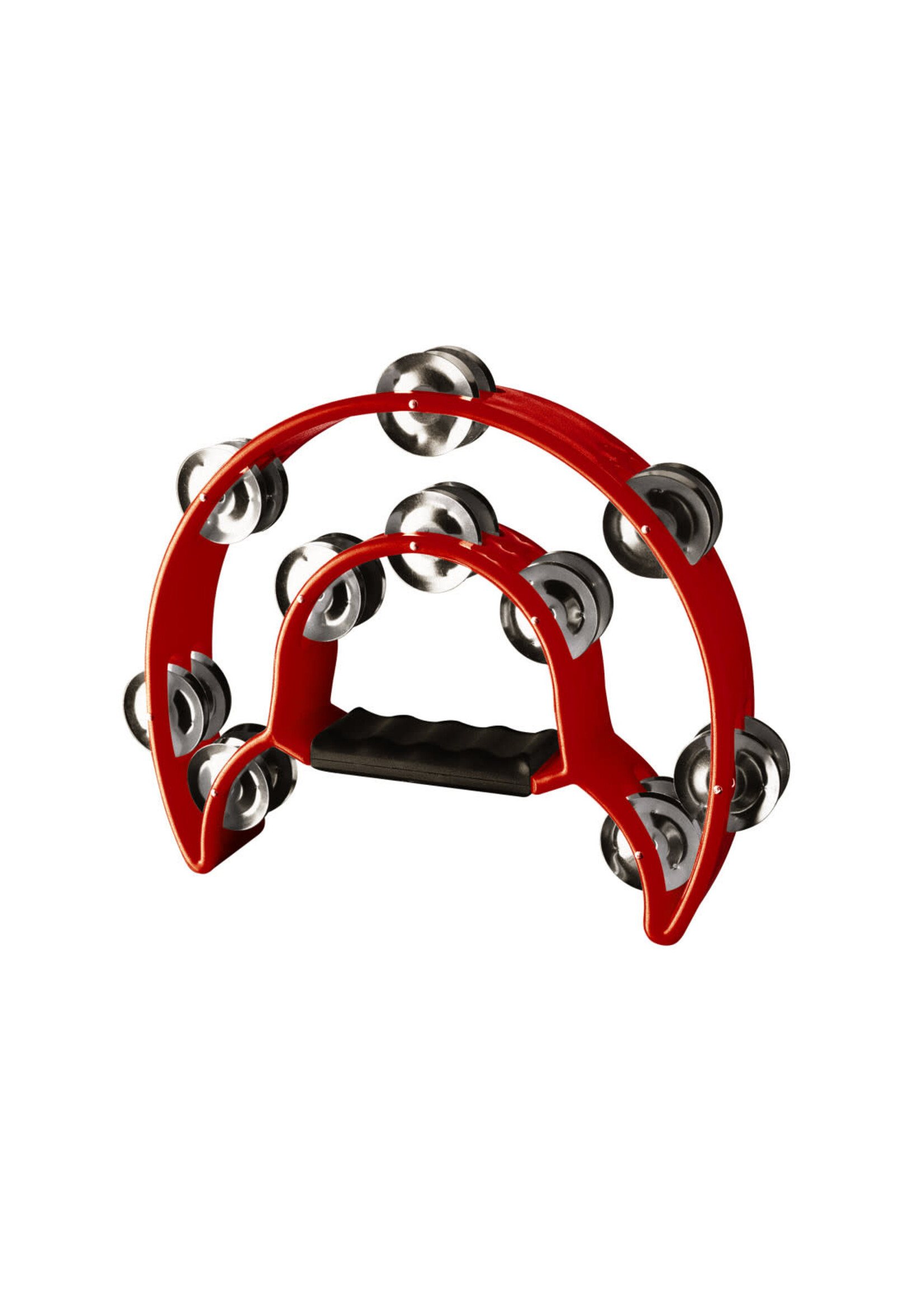Stagg Stagg Cutaway Tambourine 20 Jingles - Red