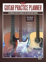 Alfred Alfred's Guitar Practice Planner