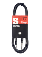 Stagg Stagg Audio cable, jack/mini jack (m/m), 3 m (10') SAC3MPSBPS