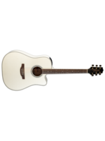 Takamine Takamine Acoustic Electric Dreadnought White Pearl w/ Gig Bag GD37CE-PW
