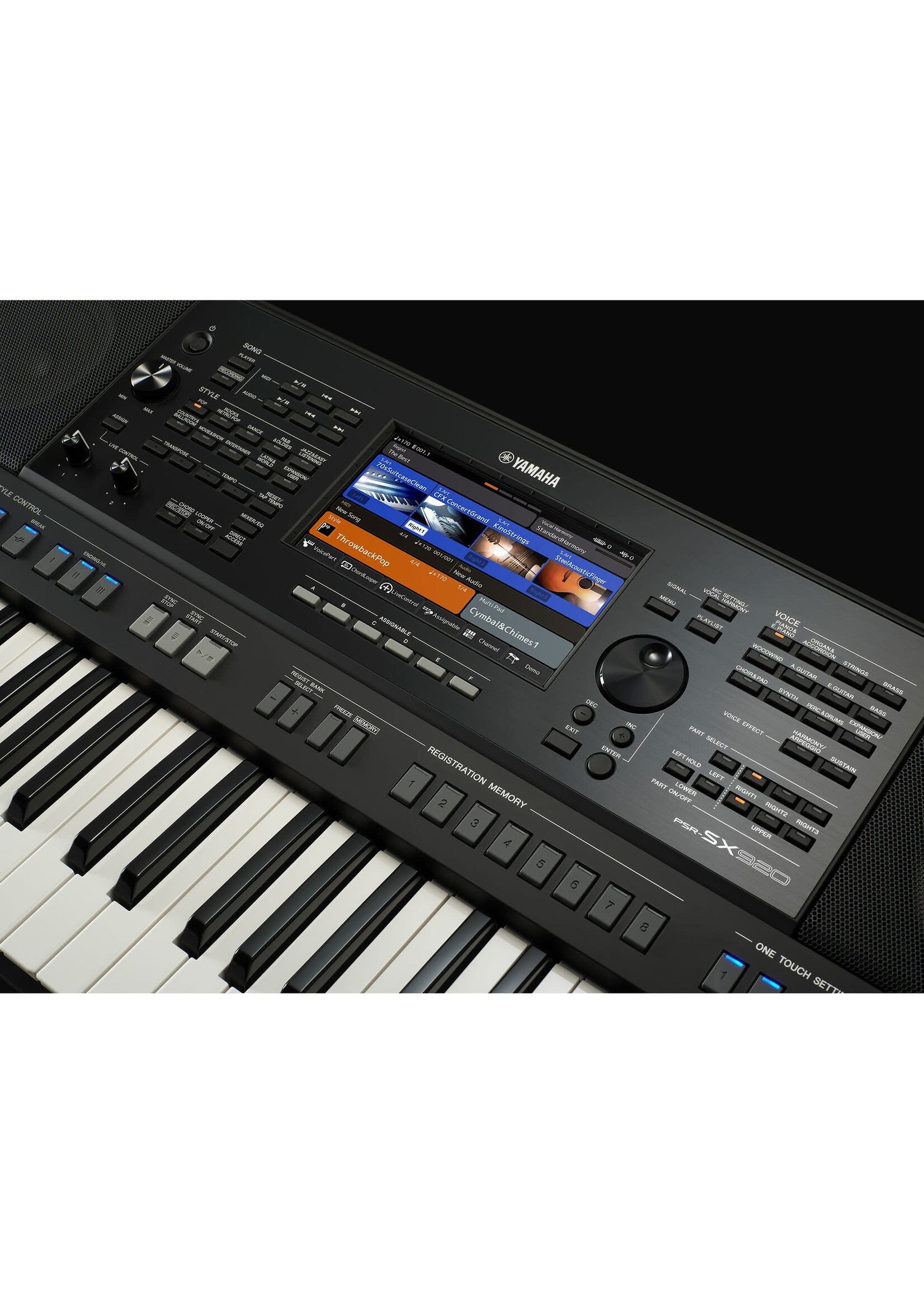 Yamaha Yamaha Digital Arranger Workstation PSR-SX920