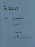 Hal Leonard Mozart Piano Sonatas – Volume I Piano Solo