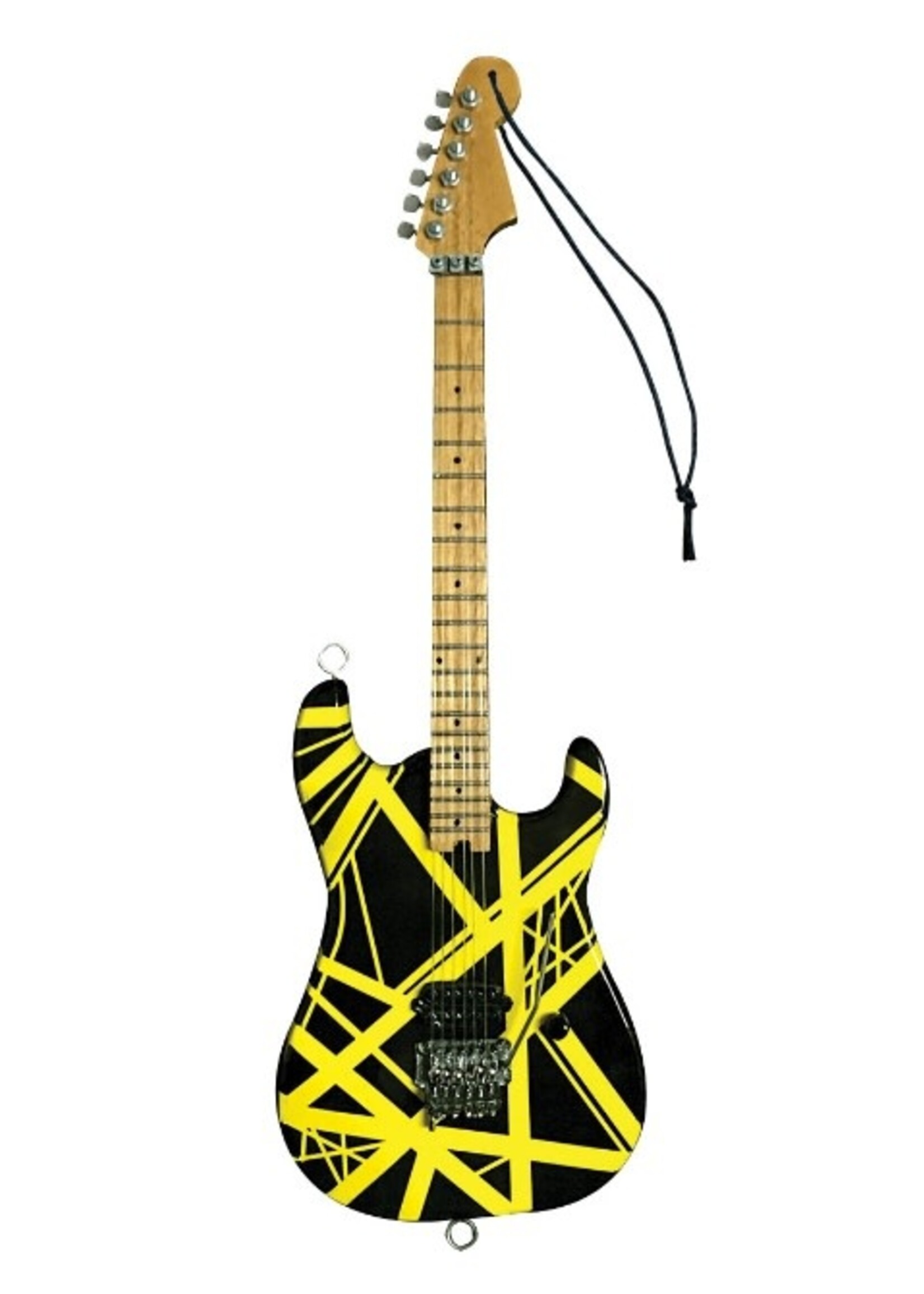 Hal Leonard Eddie Van Halen – “Bumble Bee” (Yellow/Black) 6″ Holiday Ornament