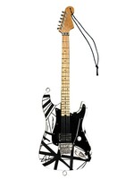 Hal Leonard Eddie Van Halen – “Franky” (White/Black) 6″ Holiday Ornament