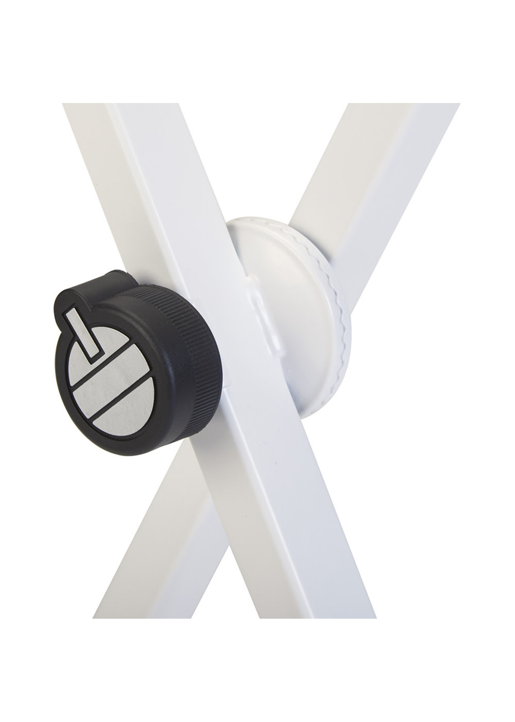 Quik Lok Quik Lok Single Braced T-Rex Keyboard Stand White