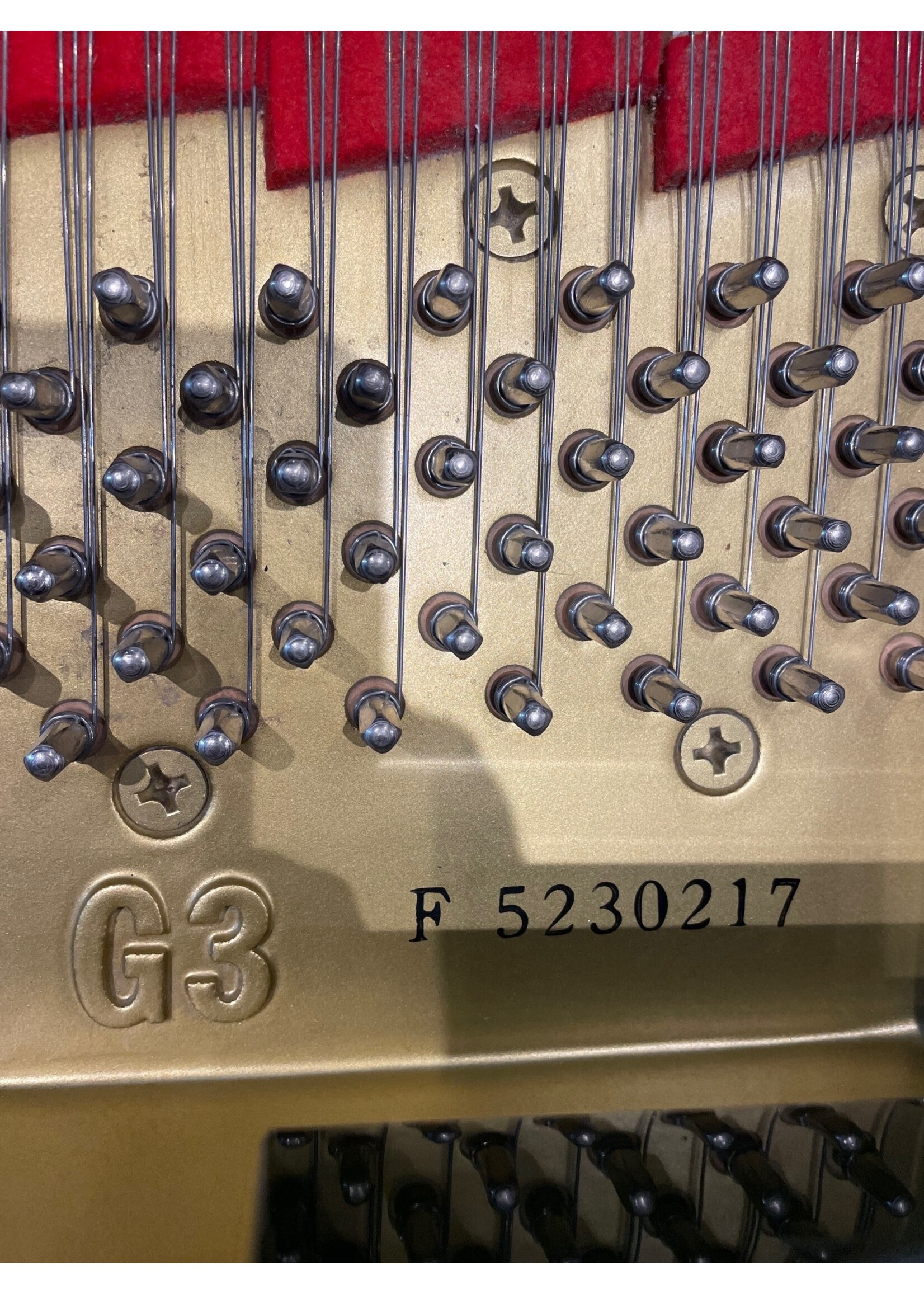 Yamaha Pre-owned Yamaha Grand Piano G3 Polished Ebony