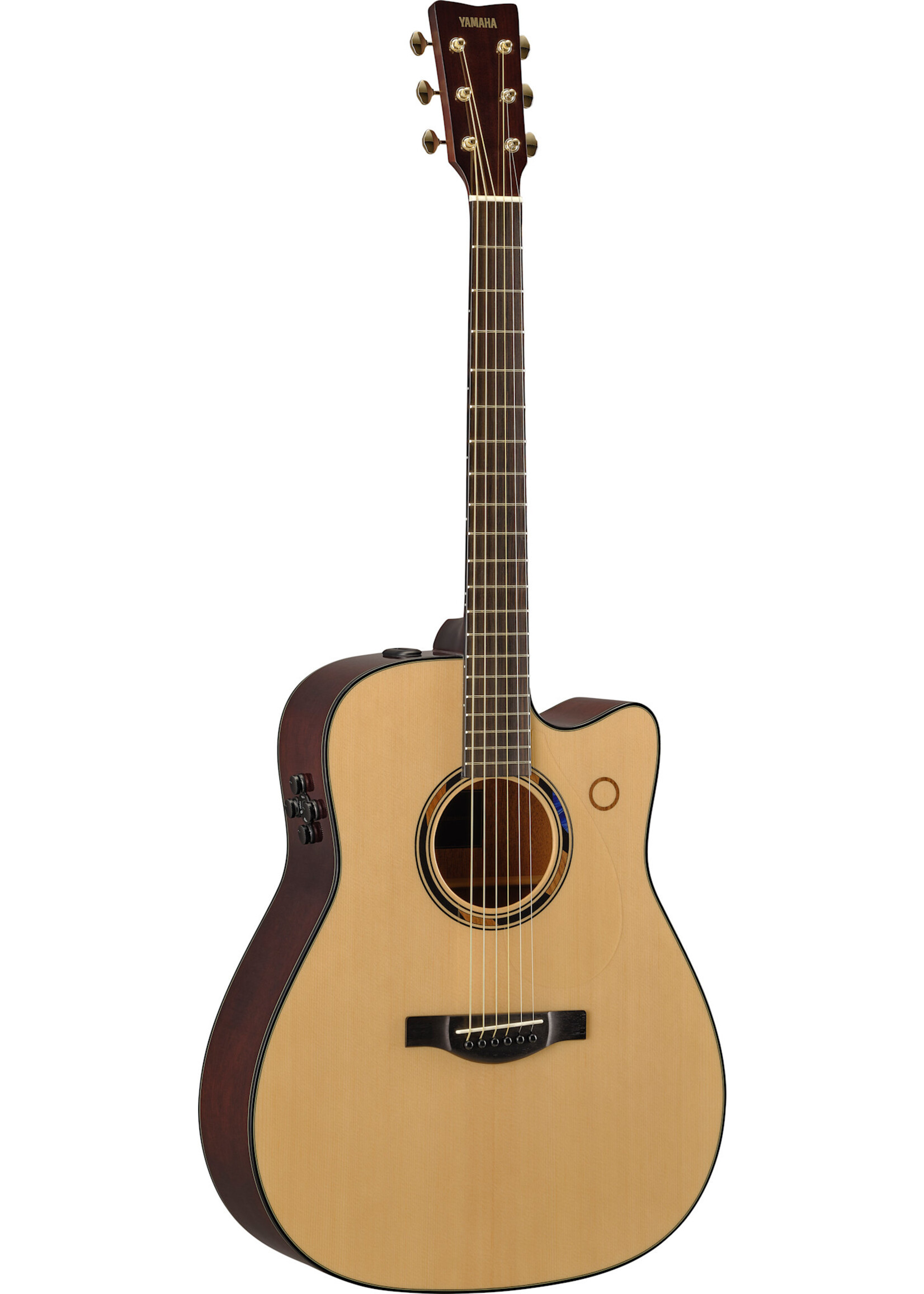 Yamaha Yamaha TransAcoustic Dreadnought Acoustic Electric Guitar TAG3C Natural