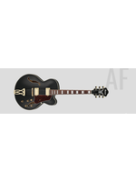 Ibanez Ibanez Hollow Body AF75G Black Flat