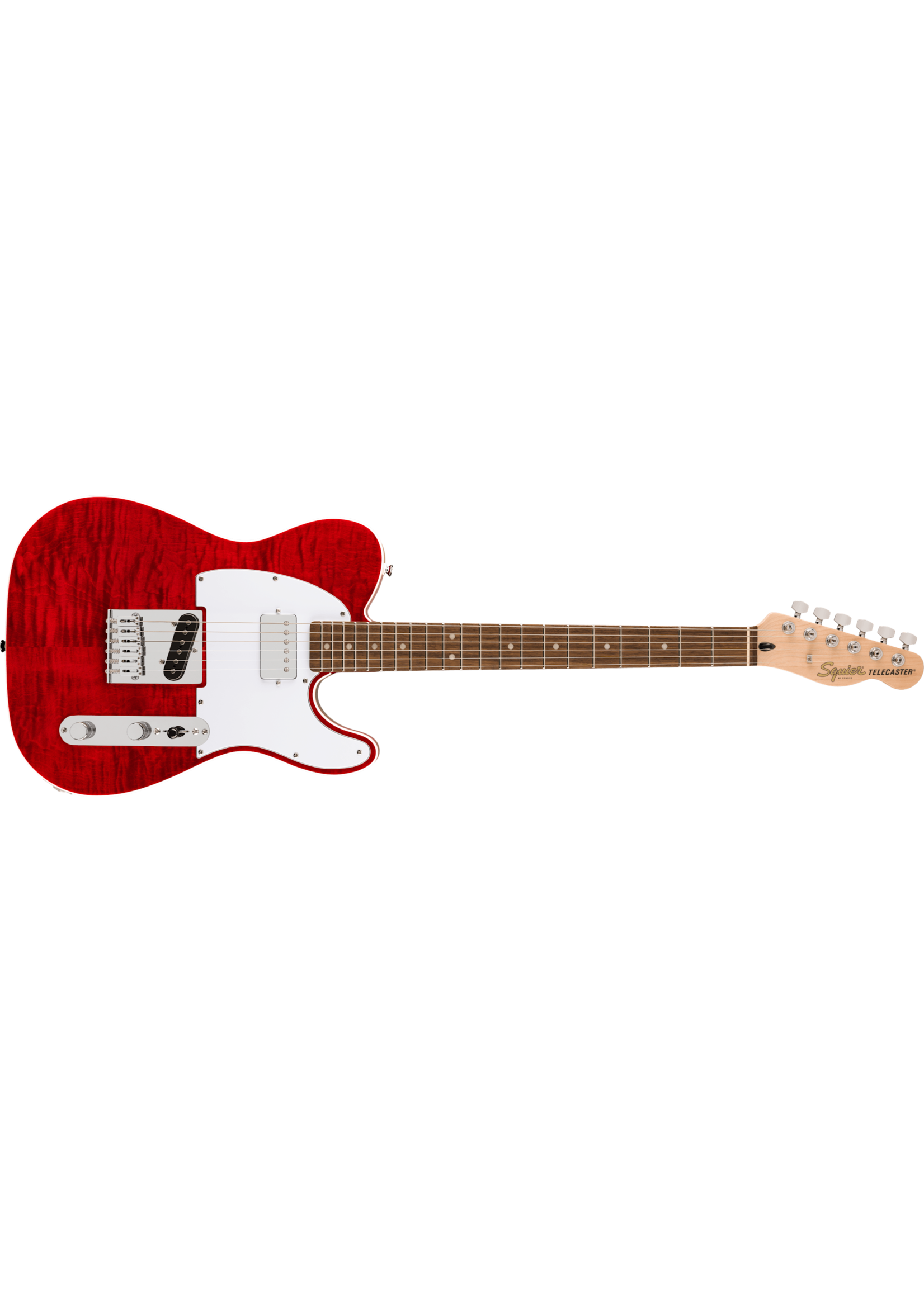 Squier Squier Telecaster Affinity FMT SH LRL Crimson Red Transparent