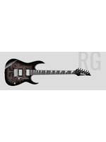 Ibanez Ibanez Electric RG Gio GRG220PA1 Transparent Brown Black Burst