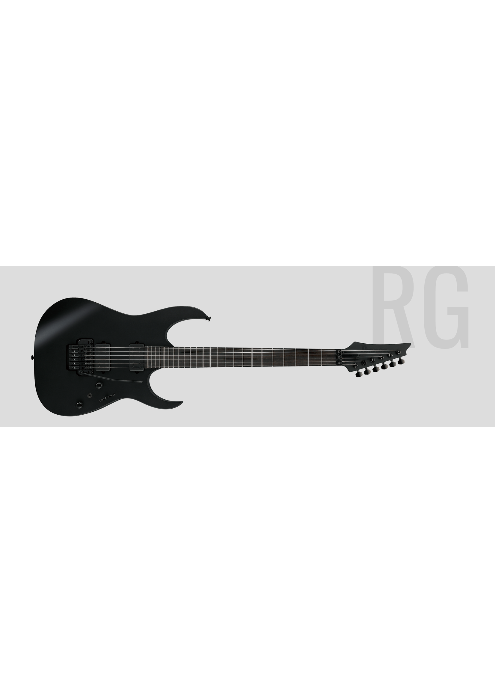 Ibanez Ibanez RG IronLabel Black Flat RGRB620BKF