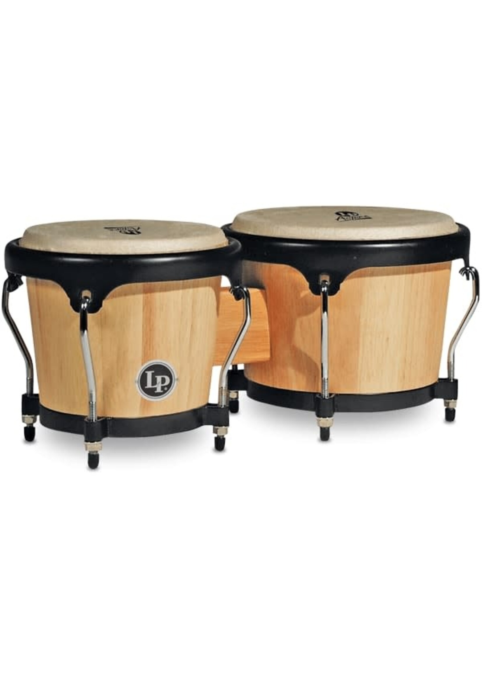 Latin Percussion Latin Percussion Aspire Series Wood Bongos, Natural