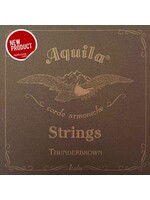Aquila AQUILA Thunderbrown Bass Ukulele Strings 4-String Set, 18-21"