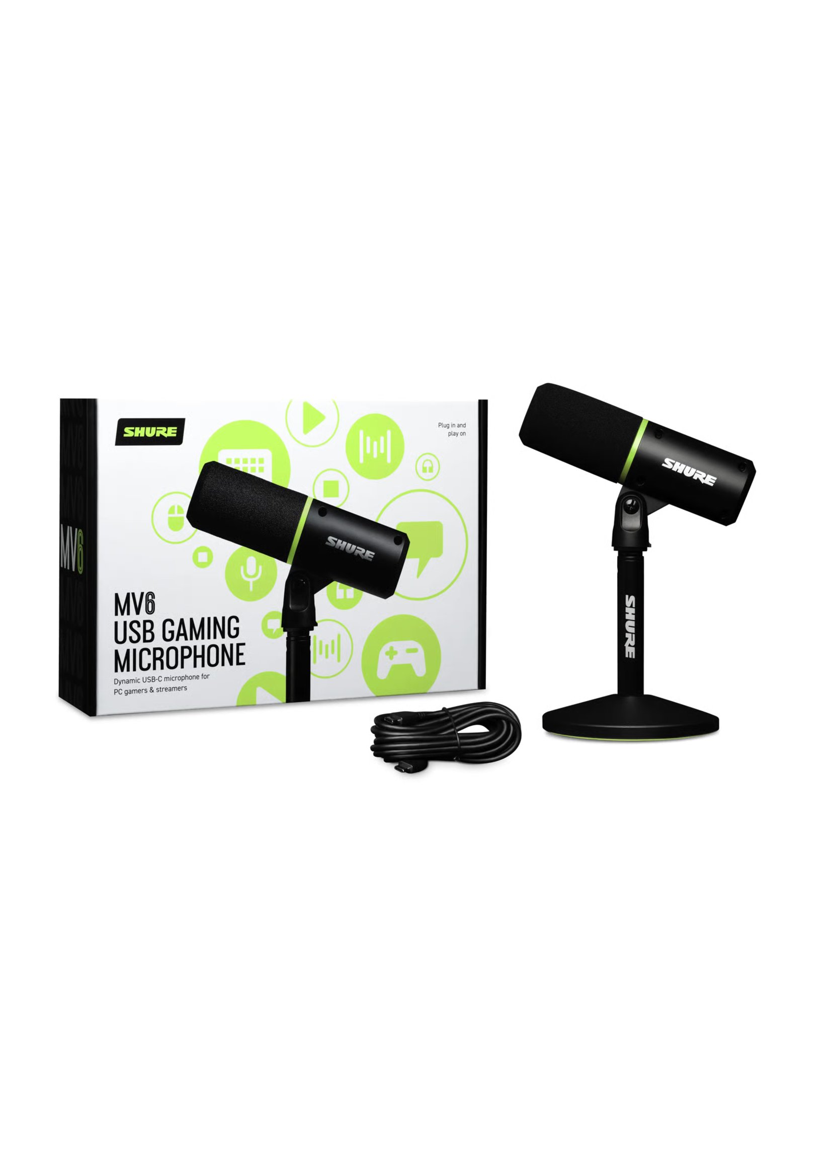 SHURE Shure MV6 USB Gaming Microphone