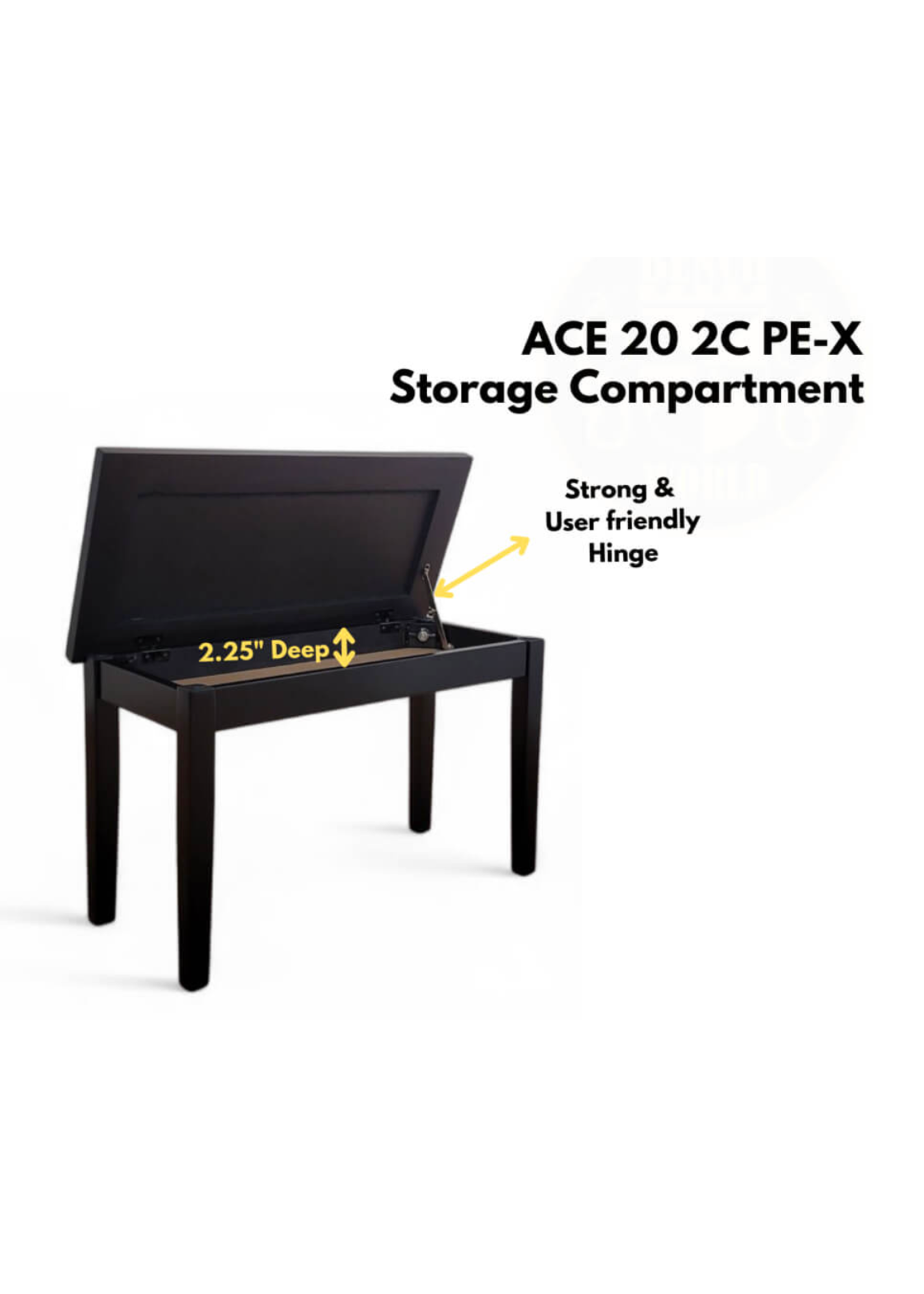 Benchworld Benchworld Piano Bench ACE 20 2C PE-X