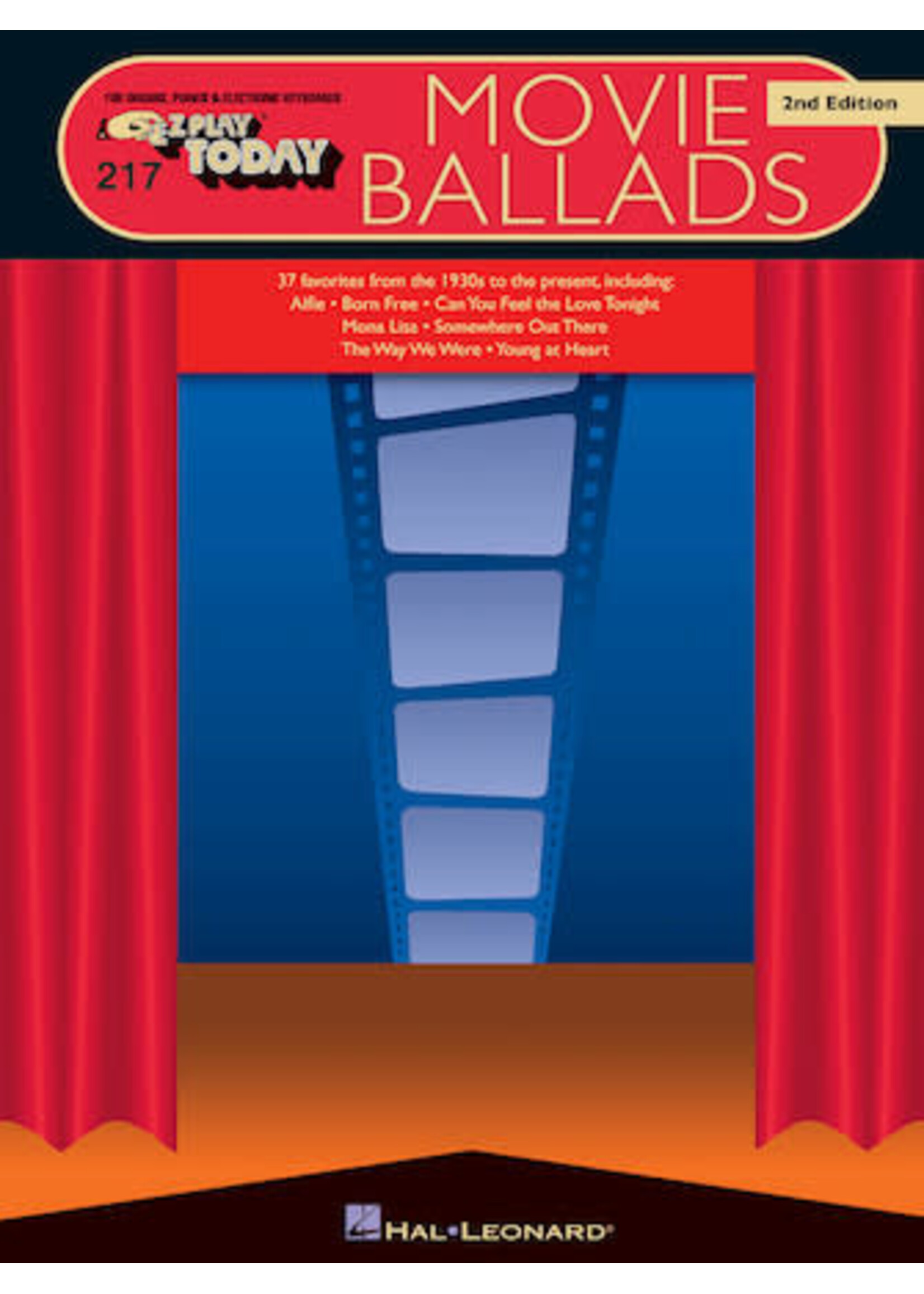 Hal Leonard Movie Ballads – 2nd Edition E-Z Play Today Volume 217
