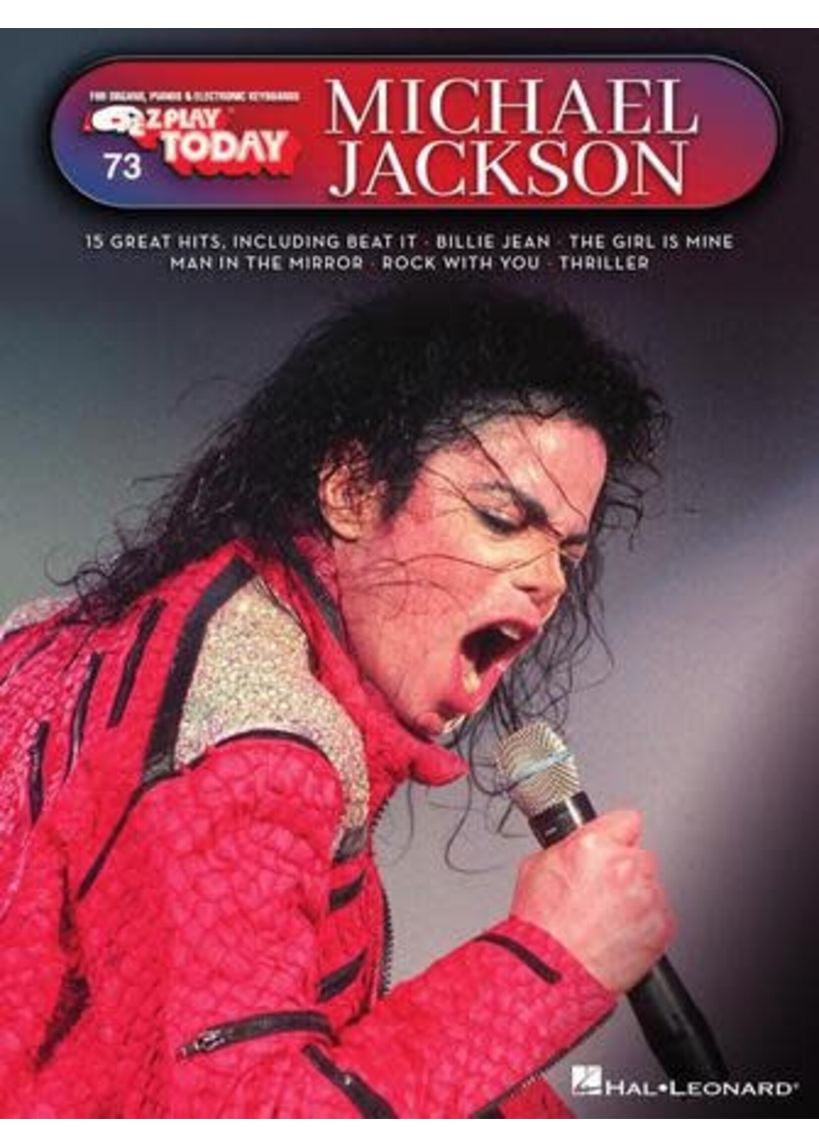 Hal Leonard Michael Jackson E-Z Play Today #73