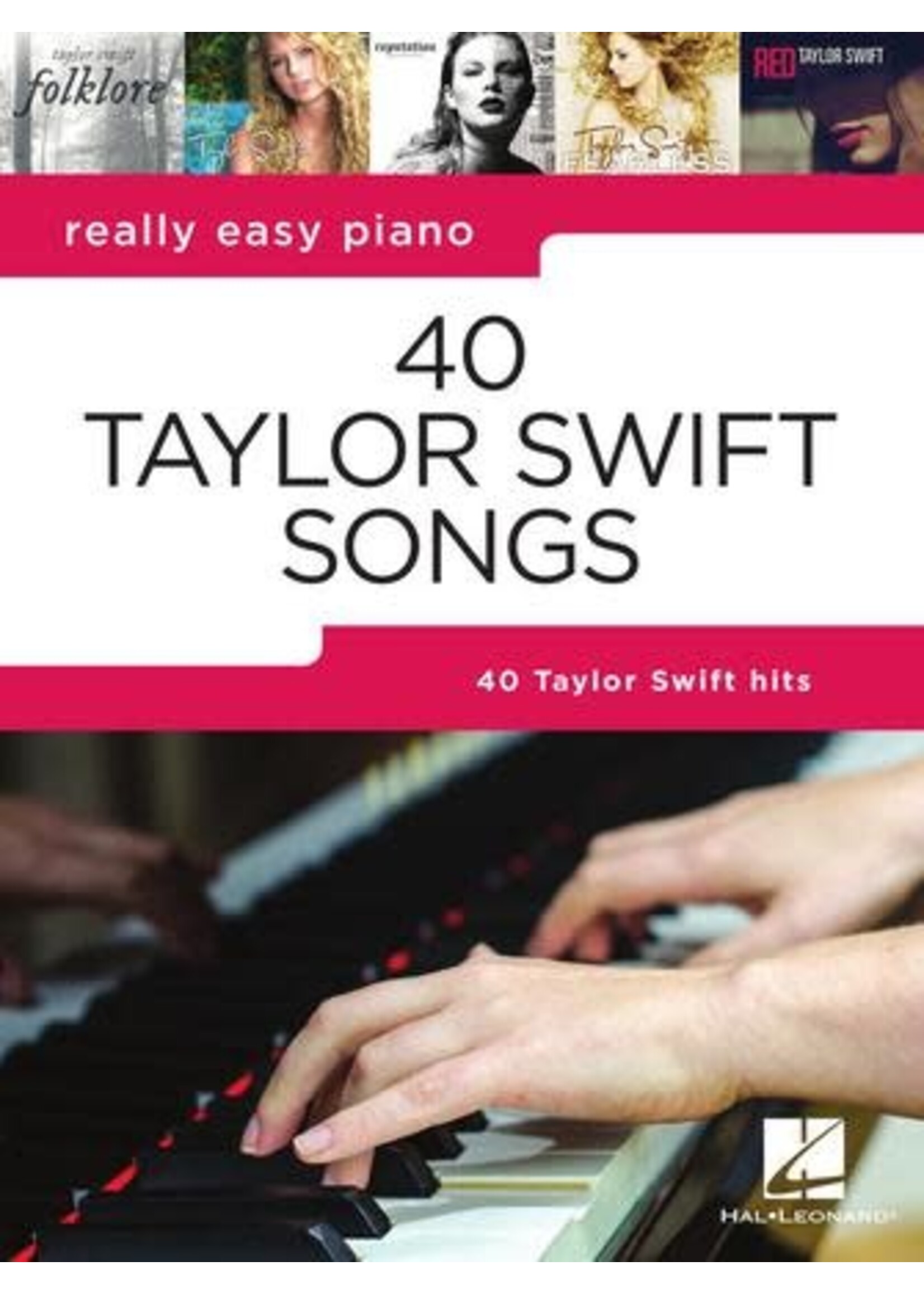 Hal Leonard 40 Taylor Swift Songs Really Easy Piano Series