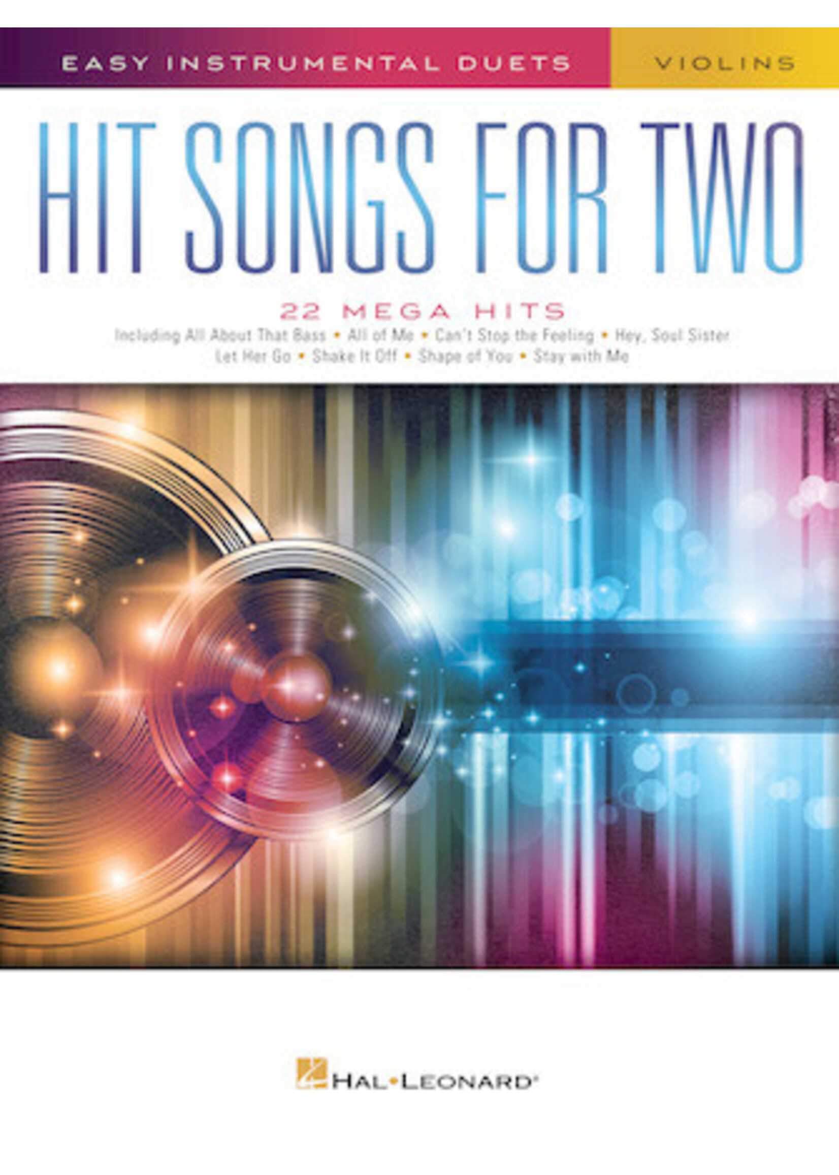 Hal Leonard Hit Songs for Two Violins
