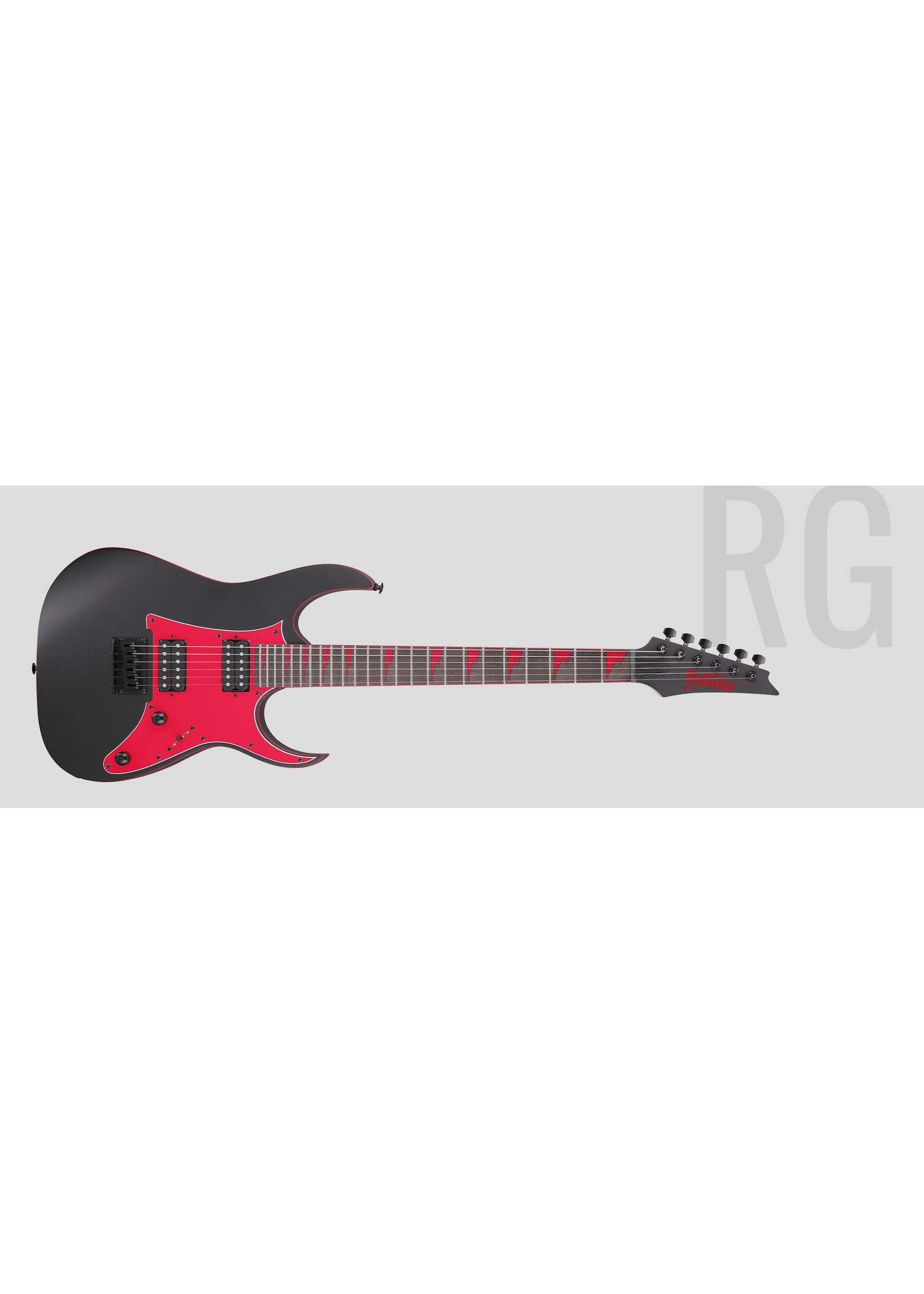 Ibanez Ibanez Electric RG Gio GRG131DX Black Flat