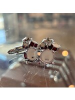 Drumkit Cufflinks - Red