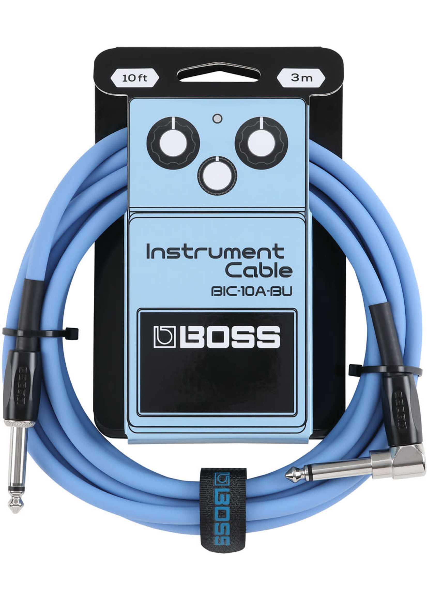 Boss Boss Instrument Cable BIC-10A 10' Straight/Angle