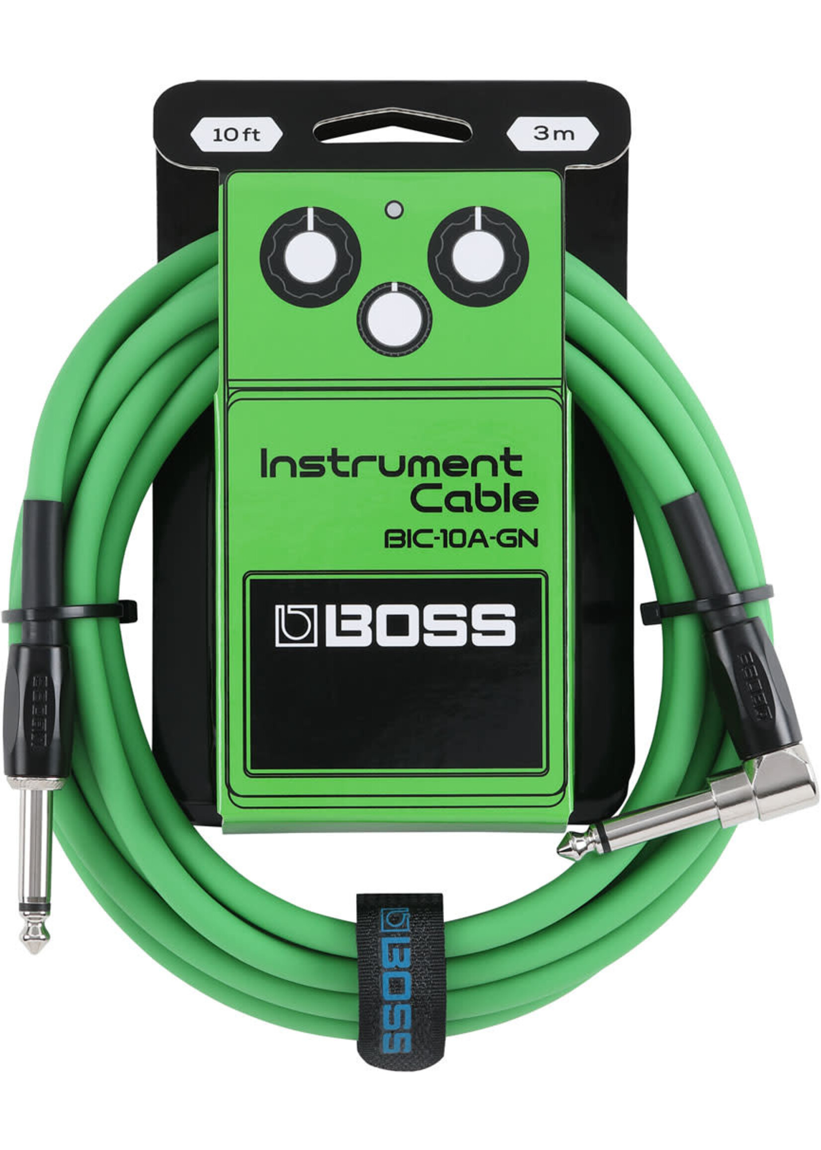 Boss Boss Instrument Cable BIC-10A 10' Straight/Angle