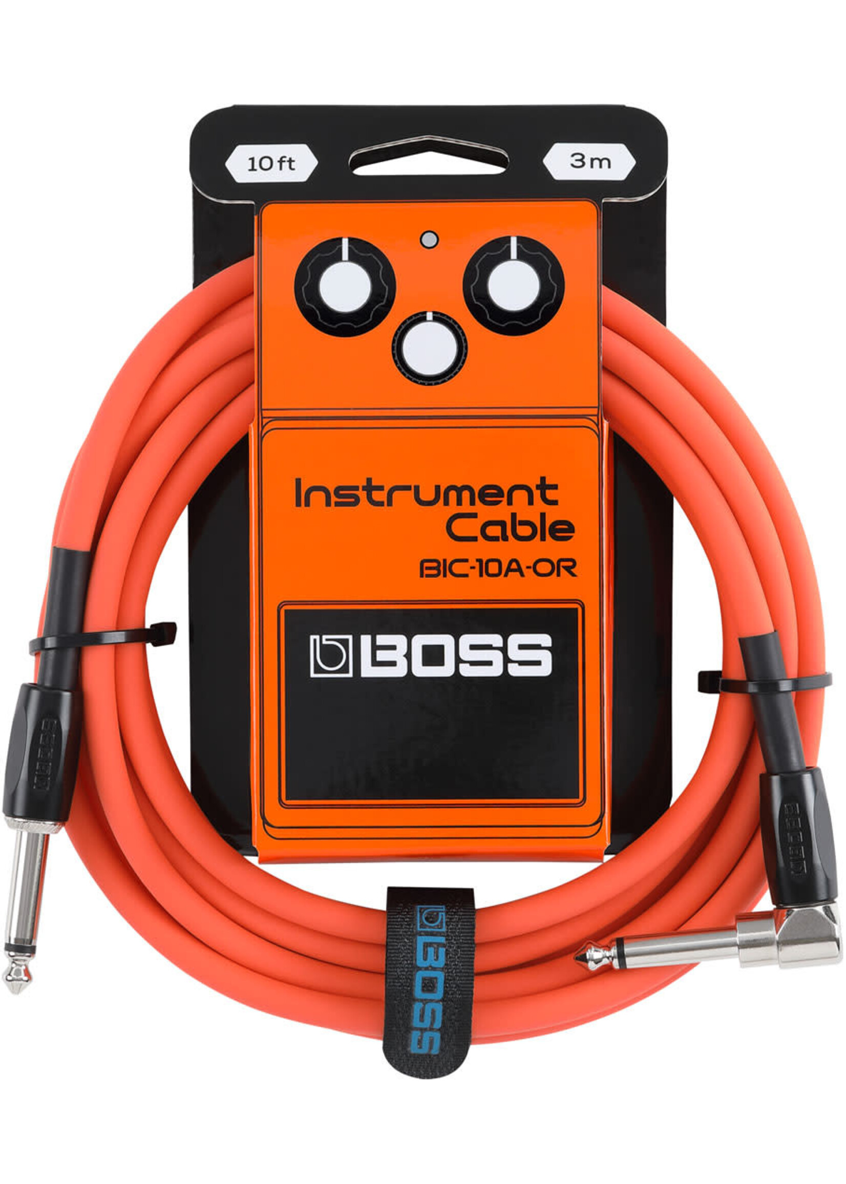 Boss Boss Instrument Cable BIC-10A 10' Straight/Angle