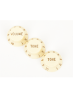 Fender Fender Stratocaster Knob Sets - Aged White