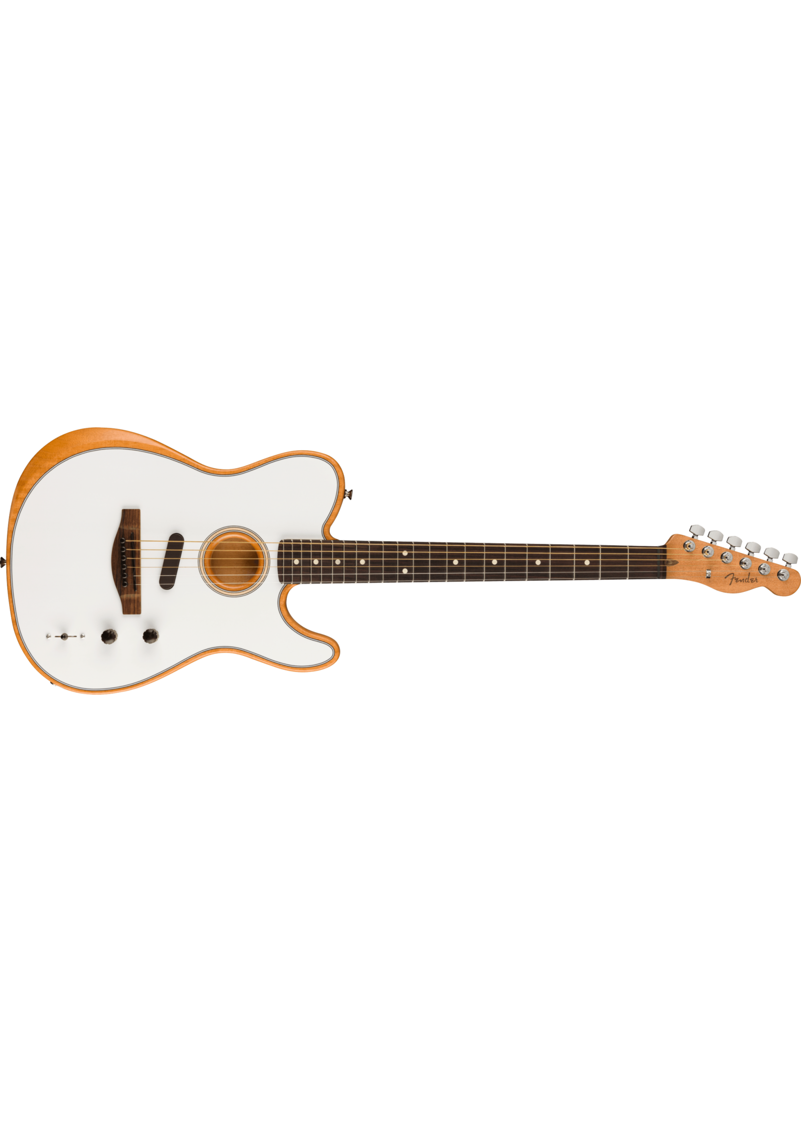Fender Fender Acoustic Electric Acoustasonic Player Telecaster w/Bag Arctic White