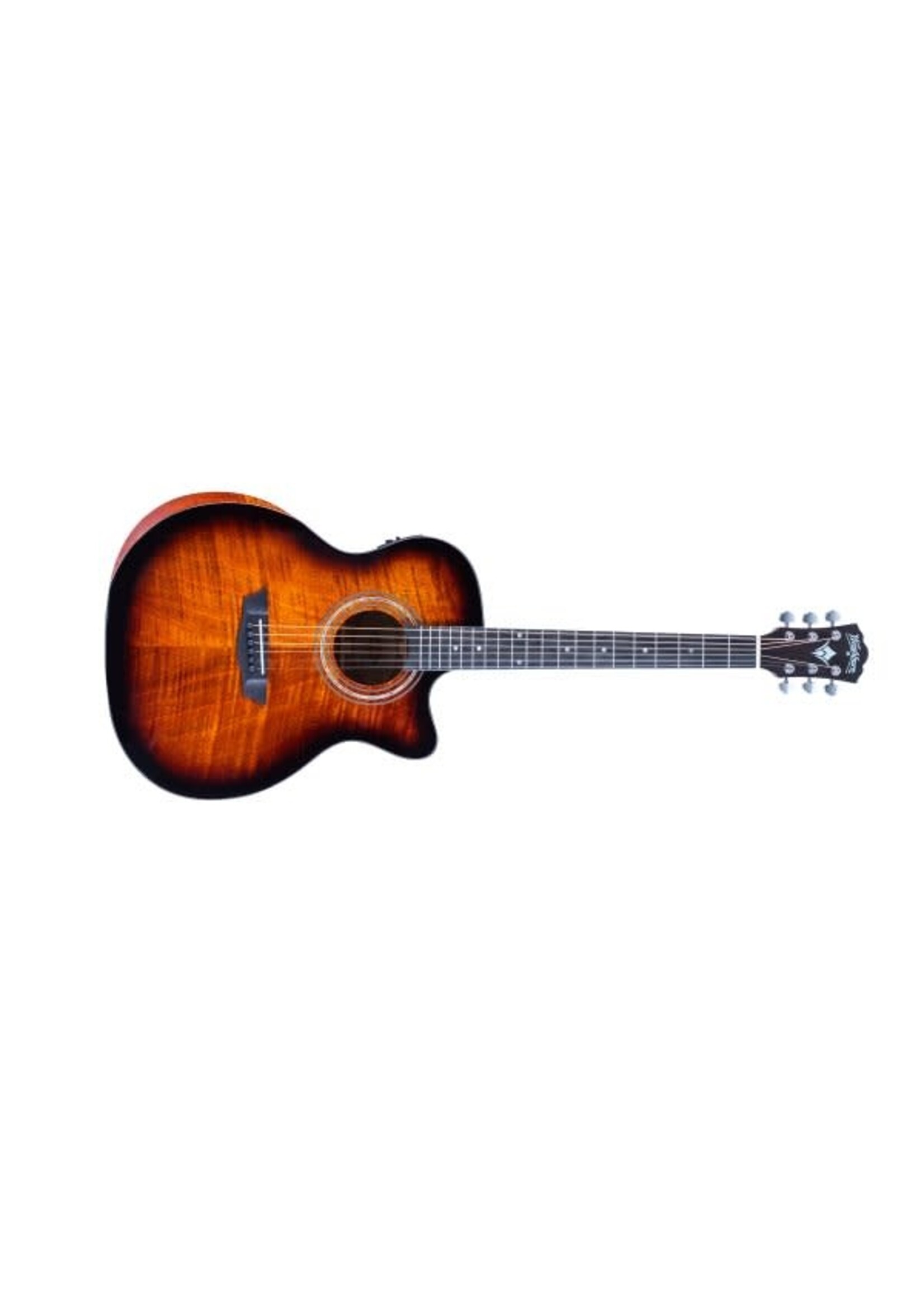 Washburn Washburn Acoustic Comfort G12FCE , Cognac Sunburst